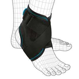 Stabiliserende ankelbandage med boalukning fra Orliman 